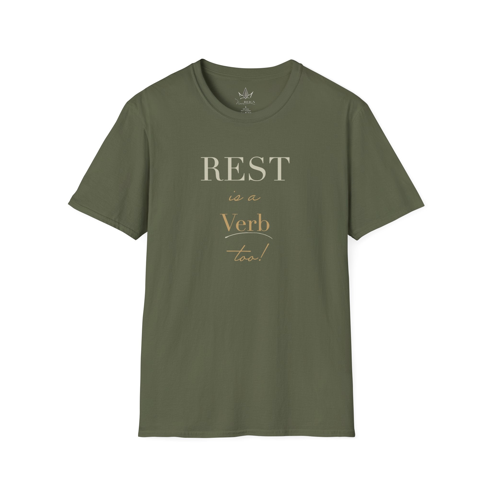 Rest is a Verb - Graphic T-Shirt